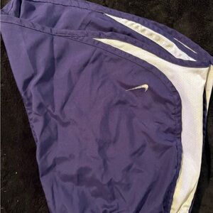 Nike Dri-FIT Purple and White Shorts